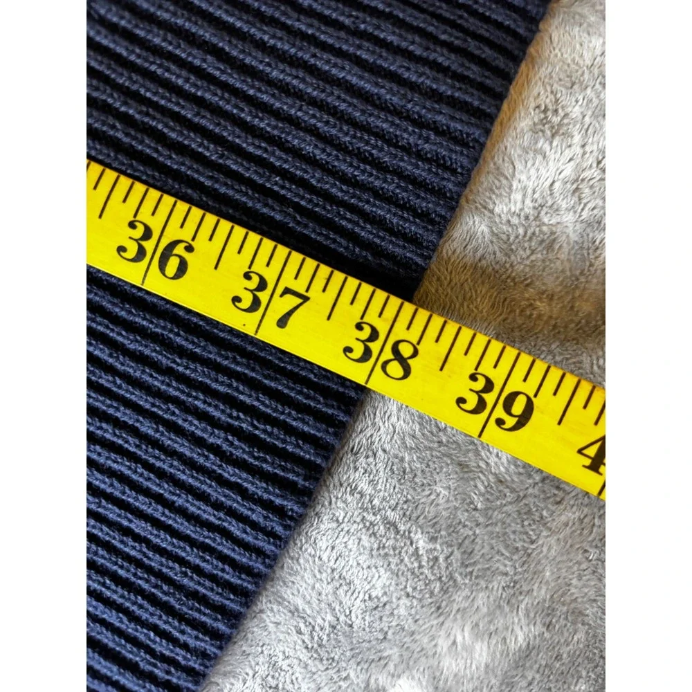 Banana Republic Navy Blue Longline Cotton Cardigan Sweater PS Petite Small NEW - Picture 11 of 12